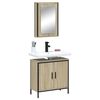 vidaXL Ensemble de meubles de salle de bain 2 pcs ch&ecirc;ne sonoma