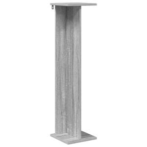 vidaXL Support de Plante Sonoma gris 25 x 25,5 x 100,5 cm