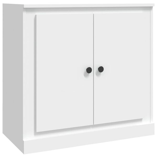 vidaXL Buffet blanc 70x35,5x67,5 cm bois d'ing&eacute;nierie