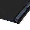 vidaXL Films pour fen&ecirc;tre 3 pcs statique d&eacute;poli noir PVC