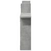 vidaXL Étagères murales 2 pcs gris béton 50x12x50 cm bois d'ingénierie