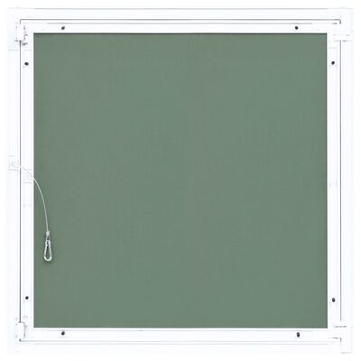 vidaXL Panneau d'accès Cadre en aluminium plaque de plâtre 200x200 mm