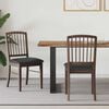 vidaXL Chaises de salle &agrave; manger 2 pcs Marron Clair 50 x 52,5 x 91 cm