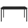 vidaXL Table de salle &agrave; manger / Table de repas M&Eacute;TAL