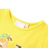 T-shirt pour enfants jaune 128