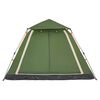 vidaXL Tente de camping &agrave; d&ocirc;me 5 personnes vert lib&eacute;ration rapide