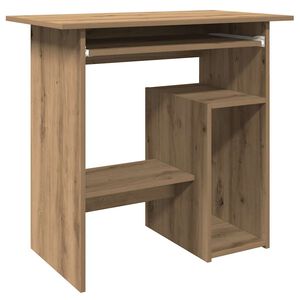 vidaXL Bureau ch&ecirc;ne artisanal 80x45x74 cm bois d'ing&eacute;nierie
