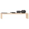 vidaXL Support pour moniteur 50x27x10 cm Bois de pin solide