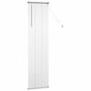 vidaXL Store de Fen&ecirc;tre avec des rideaux Argent Aluminium