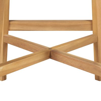 vidaXL Ensemble à manger d'extérieur 5 pcs Bois d'acacia solide