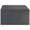 vidaXL Coffre-fort num&eacute;rique Gris fonc&eacute; 42 x 37 x 20 cm Acier
