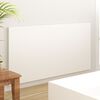 vidaXL T&ecirc;te de lit Blanc 160x1,5x80 cm Bois d'ing&eacute;nierie