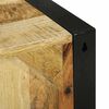 vidaXL Ensemble de mobilier de salle de bain 4 pcs Marron et Noir