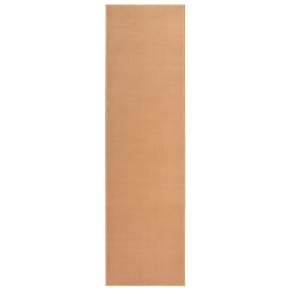 vidaXL Tapis BCF Beige 80x300 cm