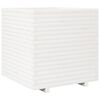 vidaXL Jardini&egrave;re blanc 70x70x72 cm bois de pin massif