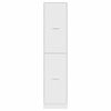 vidaXL Armoire d'apothicaire blanc 40x41x174,5 cm bois d'ing&eacute;nierie