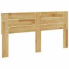 vidaXL T&ecirc;te de lit 160 cm en bois massif de ch&ecirc;ne