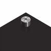 vidaXL Protection de cuisine 2 pcs Noir 110 x 40 cm verre tremp&eacute;