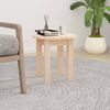 vidaXL Table basse &Oslash; 35x35 cm Bois massif de pin
