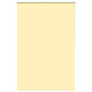 vidaXL Store enrouleur occultant jaune largeur du tissu 141,6 cm