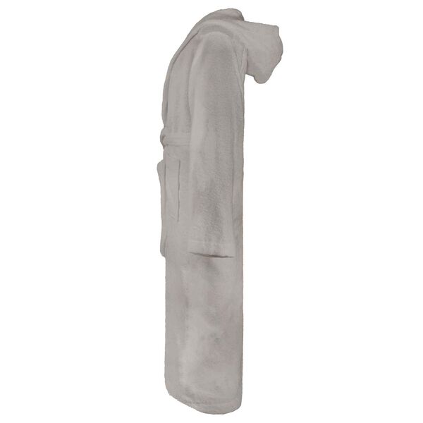 vidaXL Peignoir KINN Gris M Coton