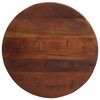 vidaXL Dessus de table Ø 40x3,8 cm rond bois massif de récupération