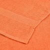 vidaXL Serviettes de toilette FROGN 10 pi&egrave;ces Orange 30x30 cm 360 g/m&sup2;