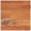 vidaXL Dessus de table 60x60x2,5 cm carr&eacute; bois massif d'acacia