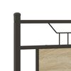 vidaXL Cadre de lit sans matelas ch&ecirc;ne sonoma 140x200 cm