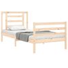 vidaXL Cadre de lit sans matelas bois massif