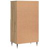 vidaXL Buffet haut ch&ecirc;ne artisanal 60x36x110 cm bois d'ing&eacute;nierie