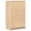 vidaXL Buffet Chêne sonoma 60x35x98,5 cm Bois d'ingénierie