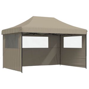 vidaXL Tente de f&ecirc;te 292 x 440 x 315 cm Taupe Tissu Oxford