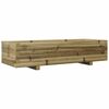 vidaXL Jardini&egrave;re 110x40x26,5 cm bois de pin impr&eacute;gn&eacute;