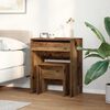 vidaXL Coiffeuse Bois Ancien 60 x 40 x 75 cm Bois d'ing&eacute;nierie