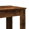 vidaXL Table de bar chêne fumé 51x50x103,5 cm bois d'ingénierie