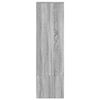 vidaXL Buffet haut sonoma gris 29,5x34x119,5 cm bois d'ing&eacute;nierie