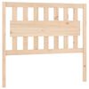 vidaXL T&ecirc;te de lit 105,5x4x100 cm Bois massif de pin
