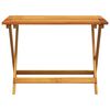 vidaXL Ensemble &agrave; manger de jardin pliable 5 pcs bois massif d&rsquo;acacia