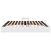 vidaXL Lit de Rangement avec matelas Blanc pur 200 x 200 cm Faux cuir