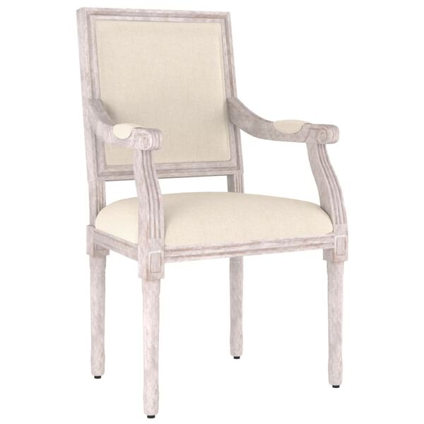 vidaXL Chaise de canap&eacute; 54x59x99 cm lin