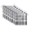 vidaXL Chaises pliables d'ext&eacute;rieur et coussins lot de 8 Bois d'acacia