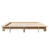 vidaXL Cadre de lit sans matelas 120x190 cm bois de pin massif