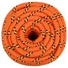 vidaXL Corde de bateau Orange 20 mm 50 m Polypropyl&egrave;ne