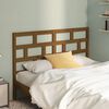 vidaXL T&ecirc;te de lit Marron miel 166x4x100 cm Bois massif de pin