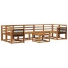 vidaXL Ensemble de canap&eacute;s d'ext&eacute;rieur 6 pcs Naturel