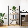 vidaXL &Eacute;tag&egrave;re Ch&ecirc;ne artisanal 80 x 30 x 146 cm Bois d'ing&eacute;nierie