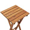 vidaXL Support pour plantes 30x30x67 cm Bois d'acacia solide