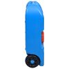 vidaXL R&eacute;servoir d'eau sur roues pour camping 40 L Bleu