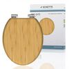 SCH&Uuml;TTE Si&egrave;ge de toilette fermeture en douceur NATURAL BAMBOO